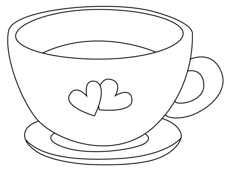 tranh tô màu cái cốc 9