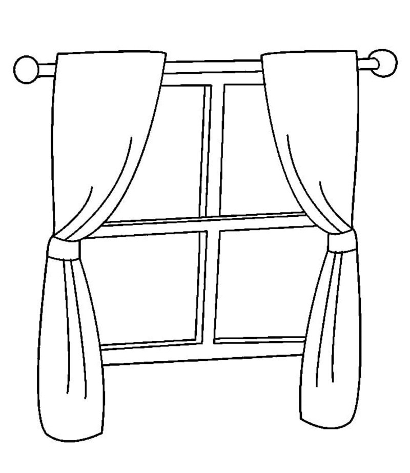 tranh tô màu đồ dùng trong gia đình 14