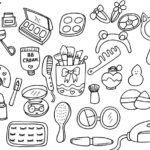 tranh tô màu đồ dùng trong gia đình 19