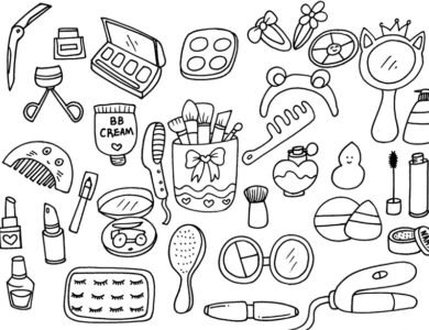 tranh tô màu đồ dùng trong gia đình 19