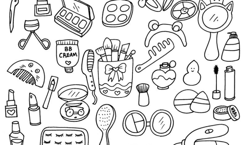 tranh tô màu đồ dùng trong gia đình 19