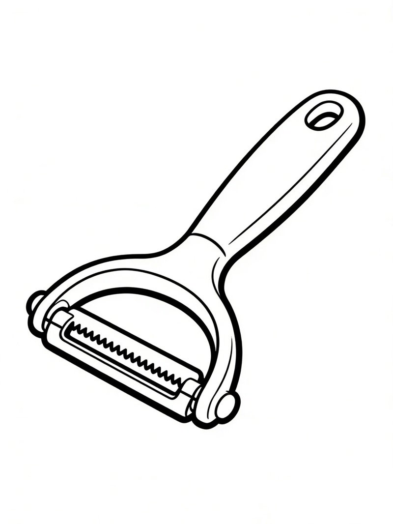 tranh tô màu đồ dùng trong gia đình 20