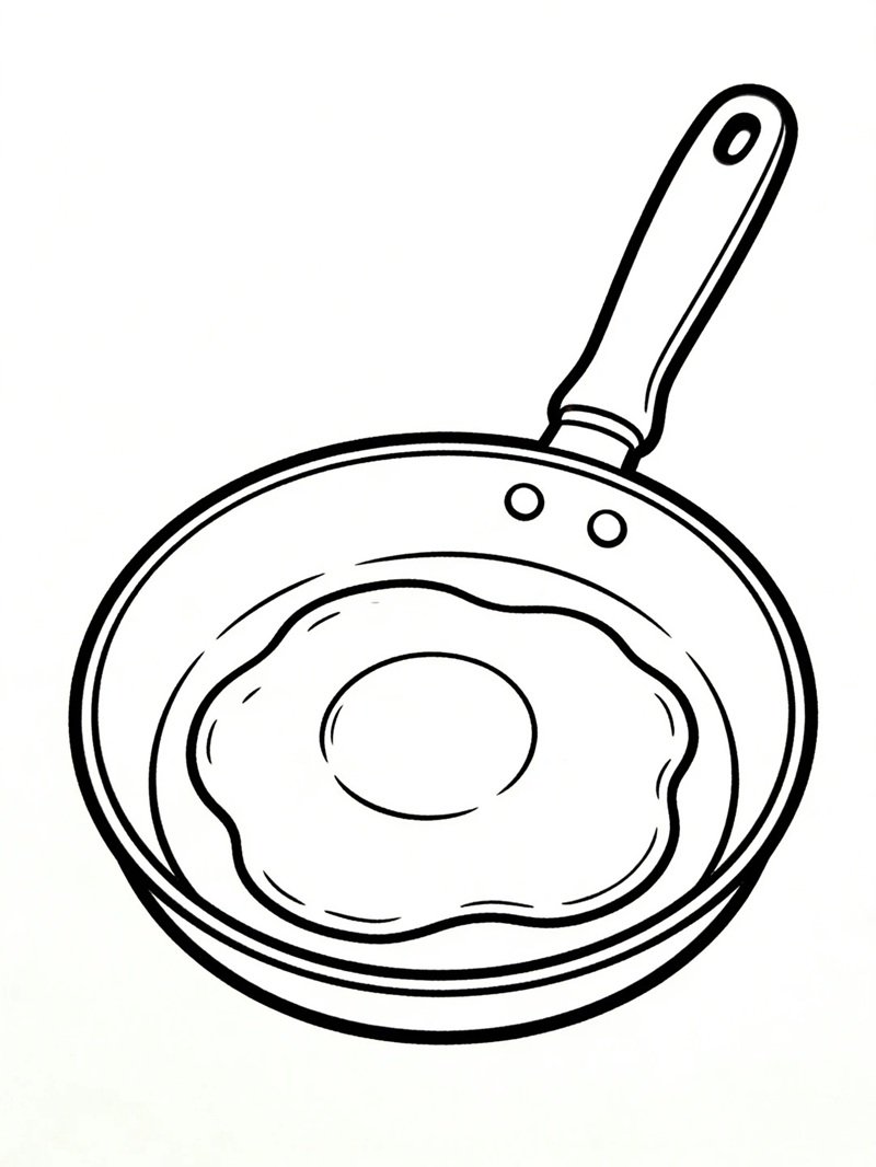 tranh tô màu đồ dùng trong gia đình 23