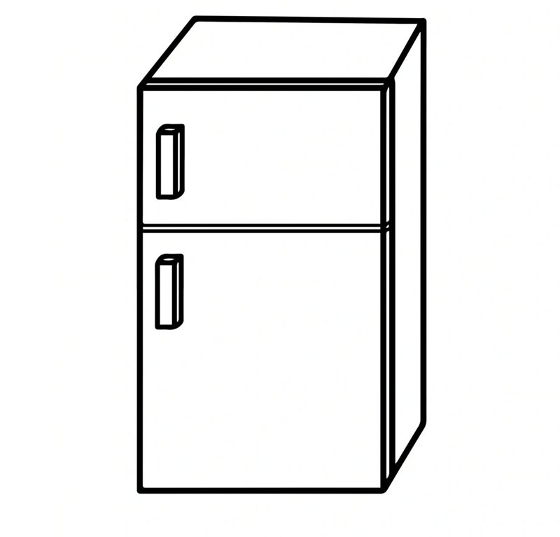 tranh tô màu đồ dùng trong gia đình 41