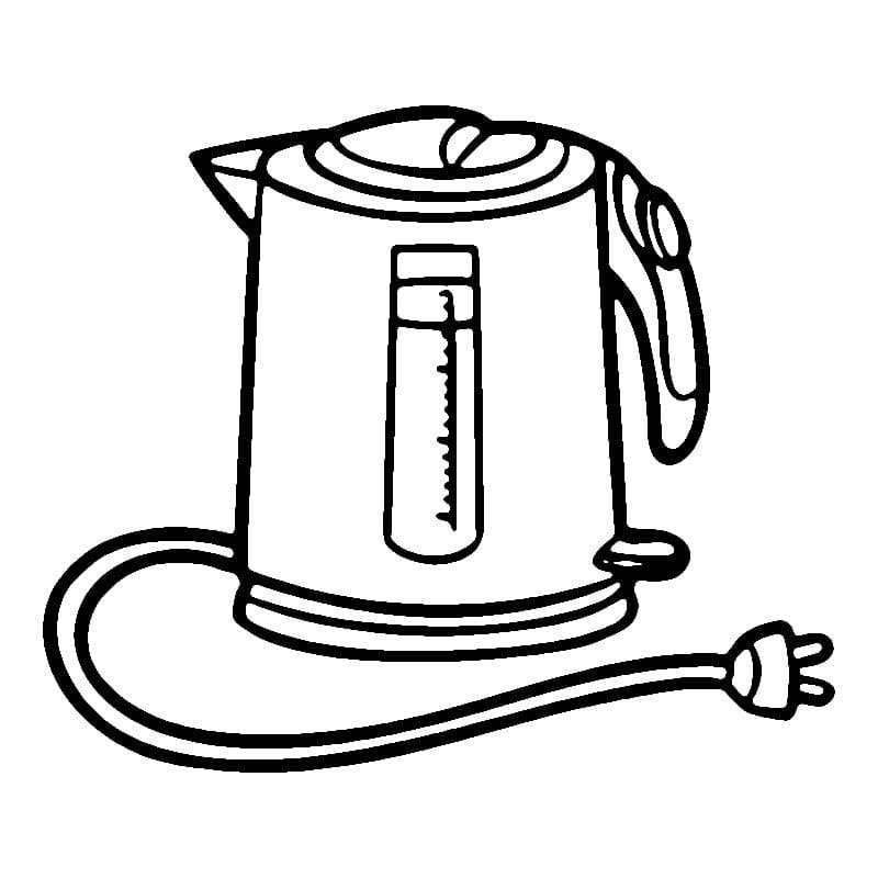 tranh tô màu đồ dùng trong gia đình 5