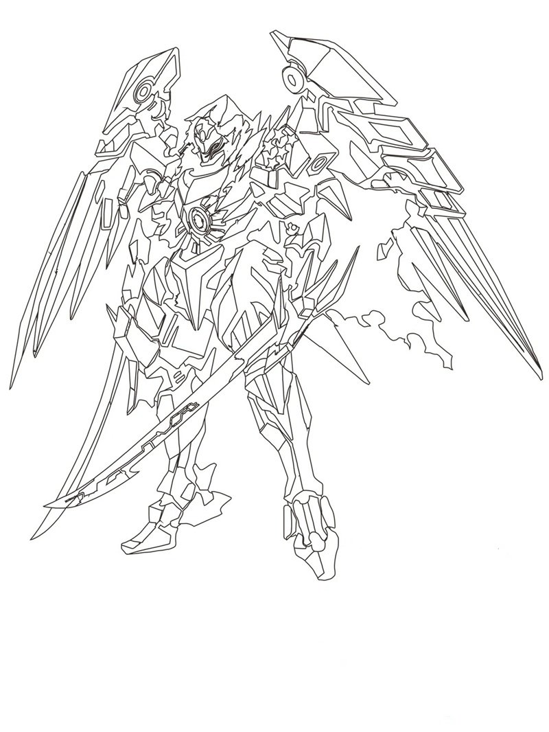 tranh tô màu godzilla 39