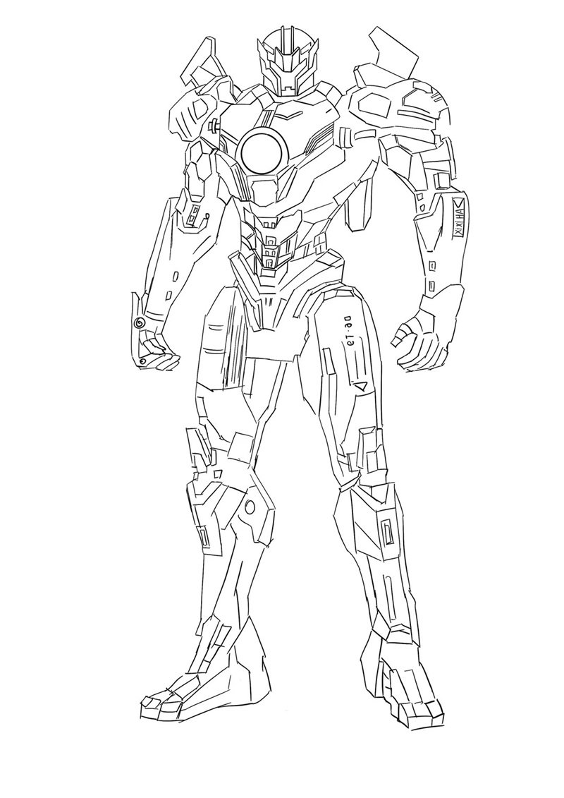 tranh tô màu optimus prime 26