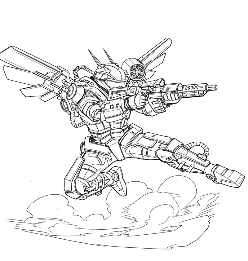 tranh tô màu optimus prime 29