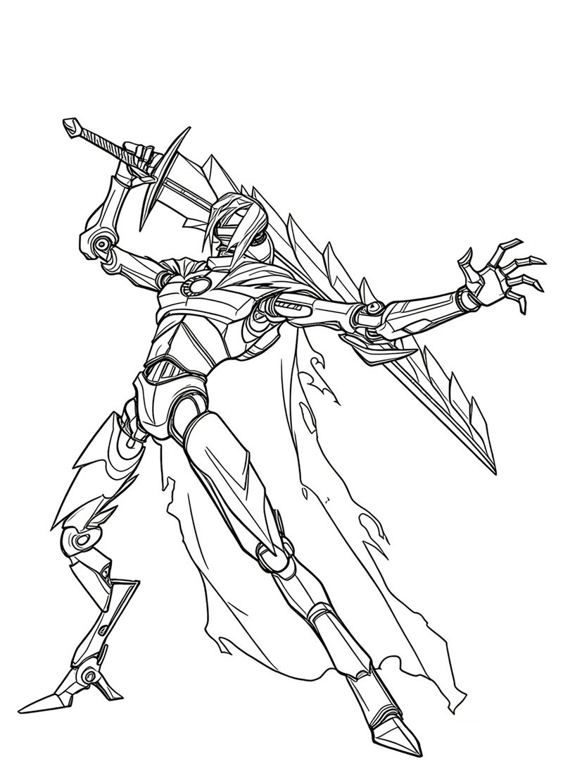 tranh tô màu optimus prime 30