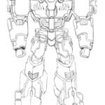 tranh tô màu optimus prime 35