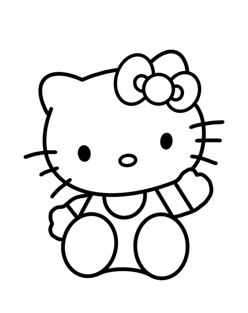 màu sắc nhẹ nhàng tranh tô màu Sanrio