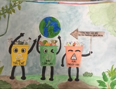 vẽ tranh tuyên truyền bảo vệ môi trường 14