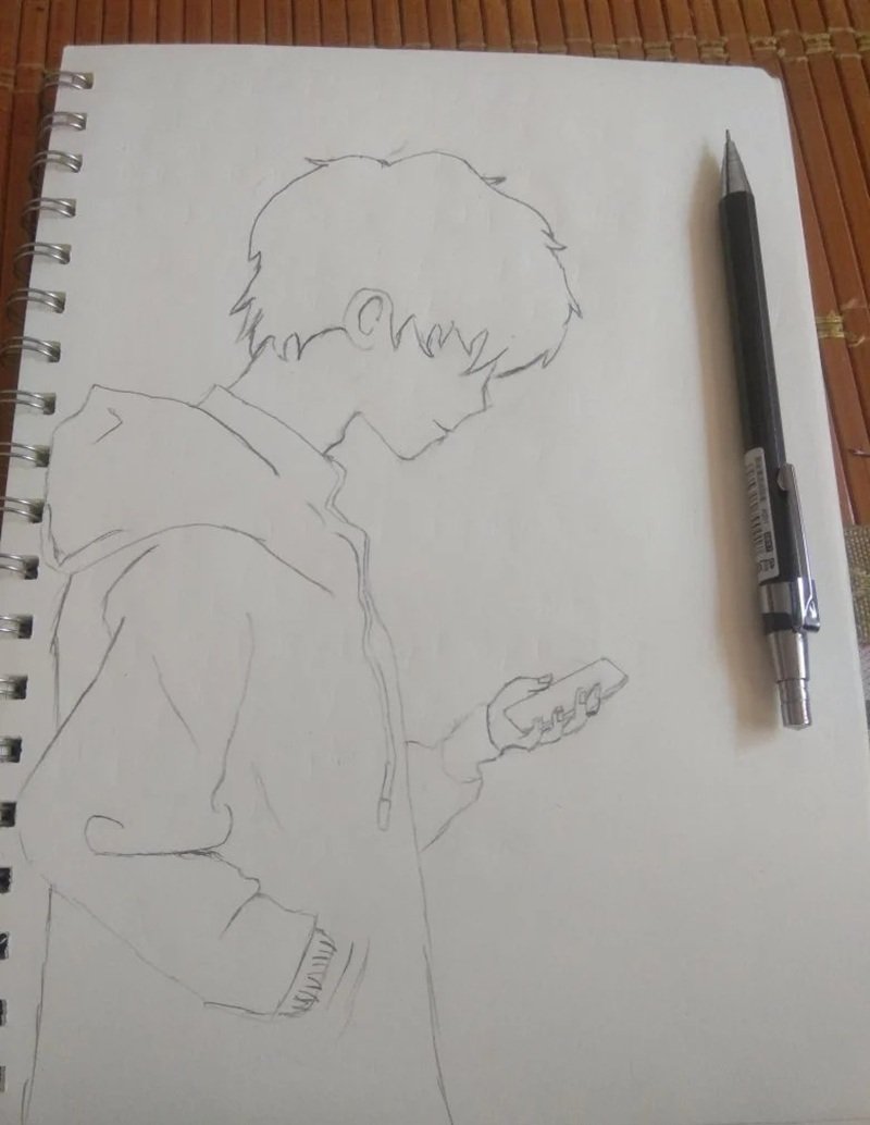 Bộ hình vẽ anime đơn giản dành cho fan anime