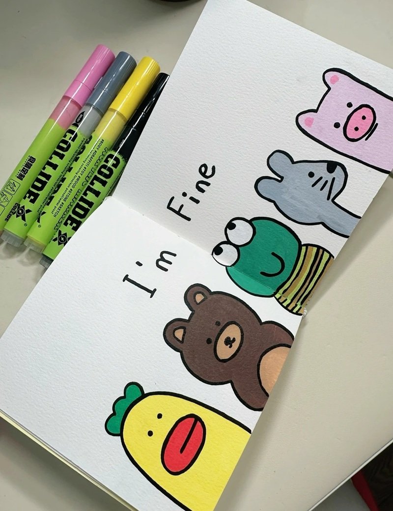 Hình vẽ cute đáng yêu chất lượng cao
