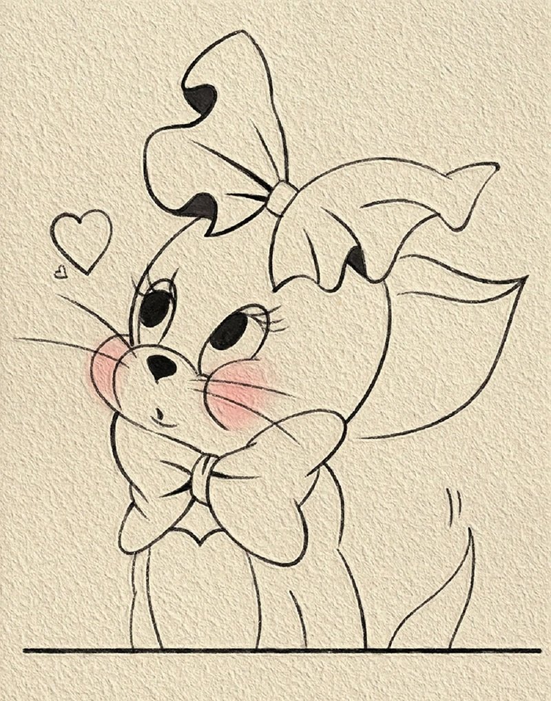 Hình vẽ cute đáng yêu ngộ nghĩnh