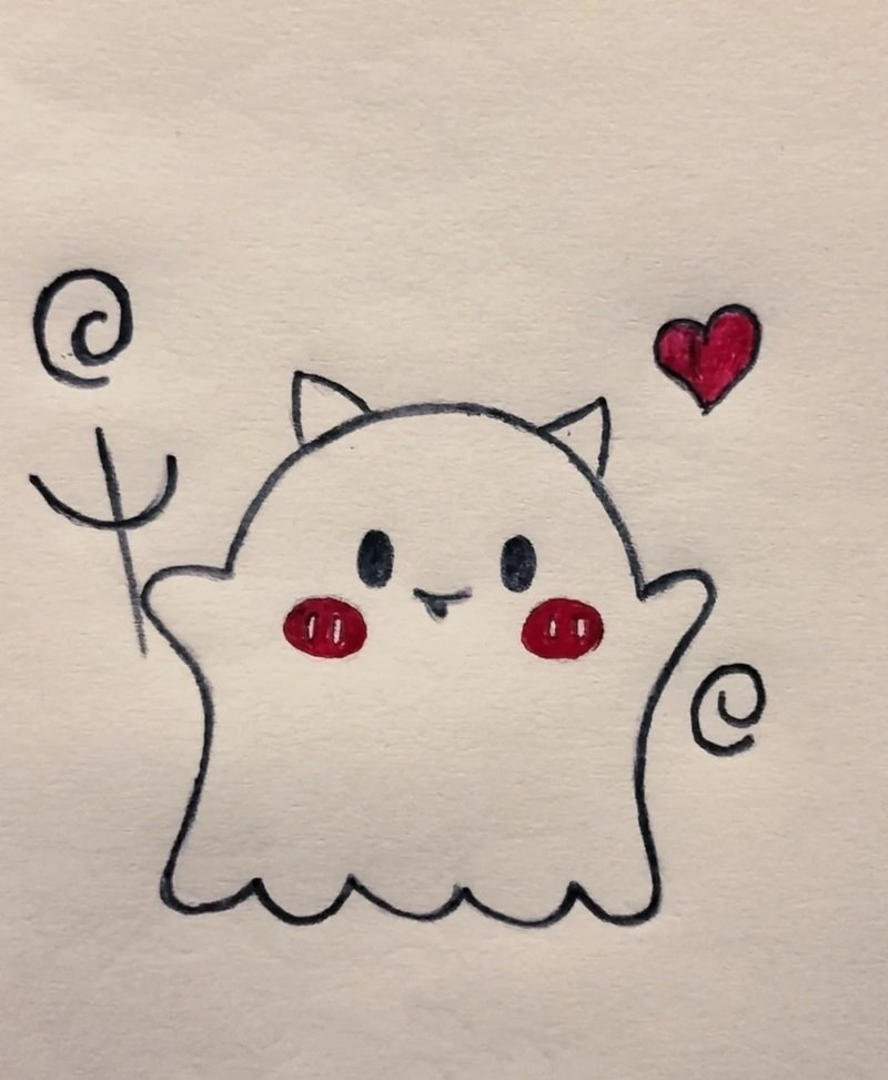 Hình vẽ cute đáng yêu phong cách chibi