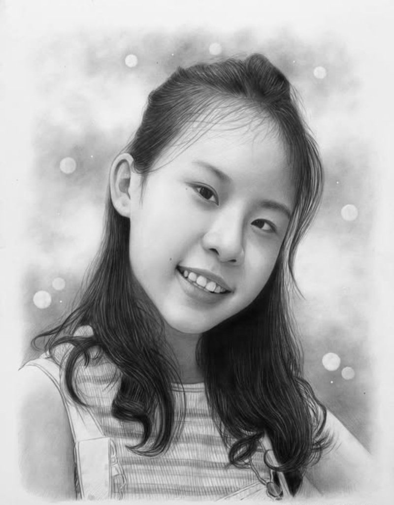Tranh chân dung phong cách cổ điển đầy cuốn hút