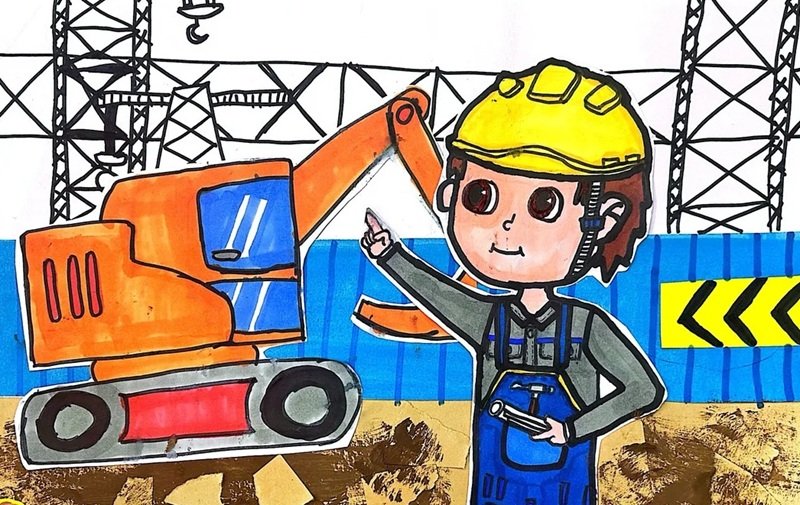 Tranh chủ đề nghề nghiệp đa dạng