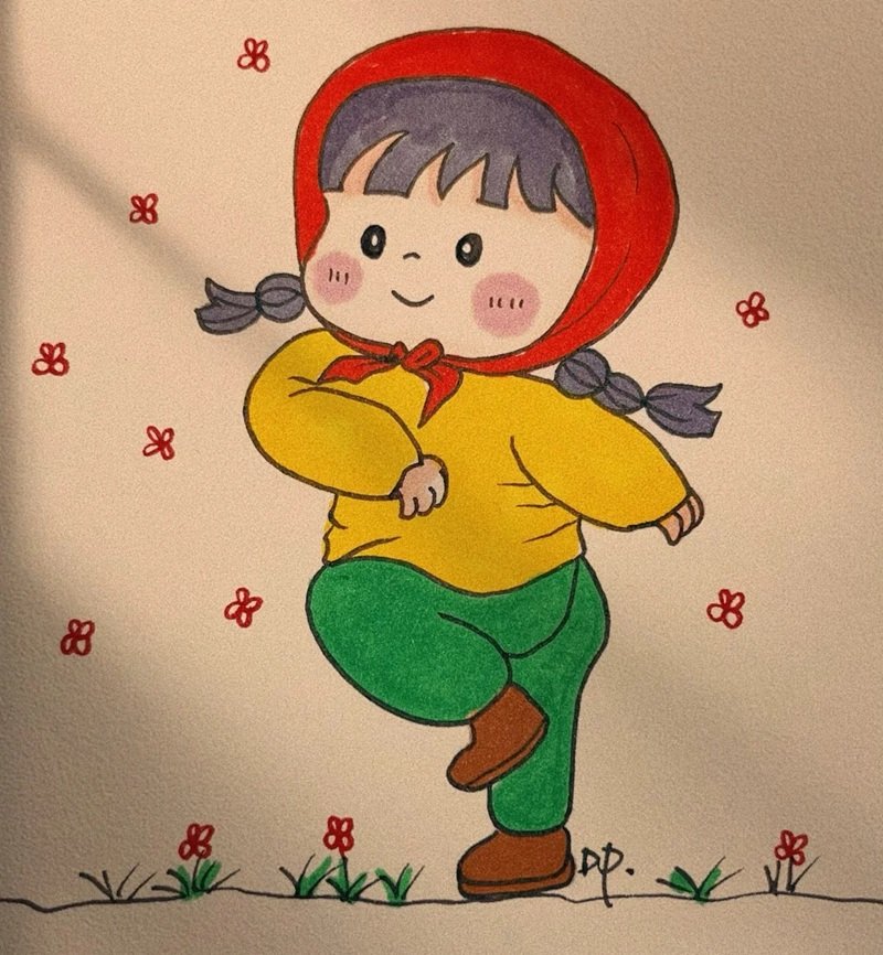 Phong cách Nhật Bản trong tranh cute kawaii