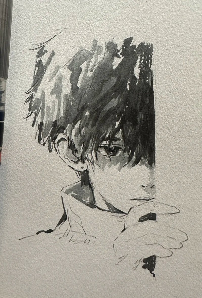 Sáng tạo tranh vẽ anime nam