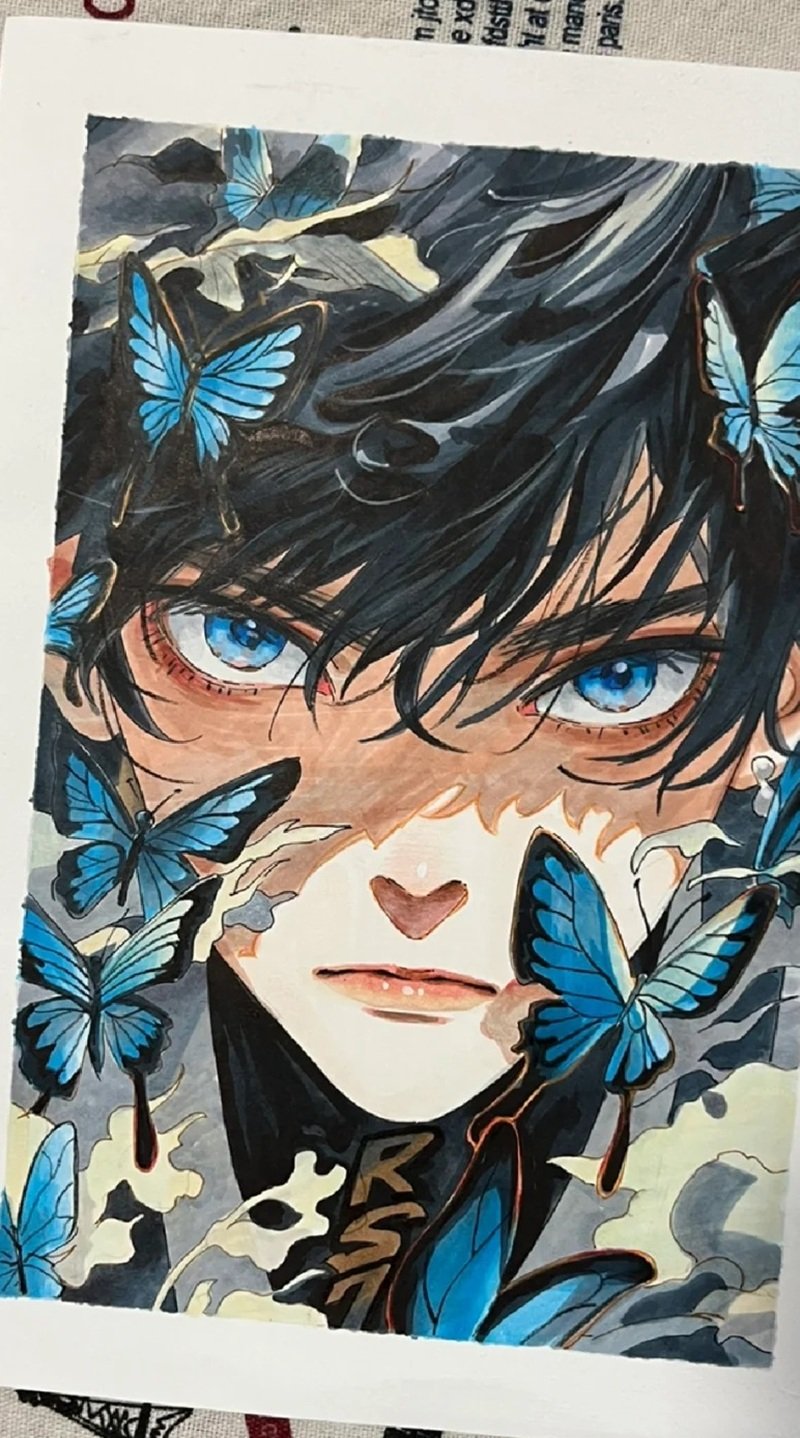 Anime nam tranh vẽ đẹp cuốn hút
