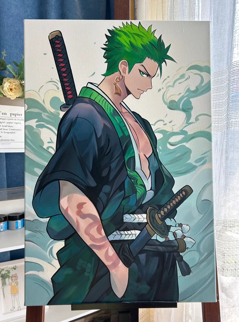Cá tính tranh vẽ anime nam