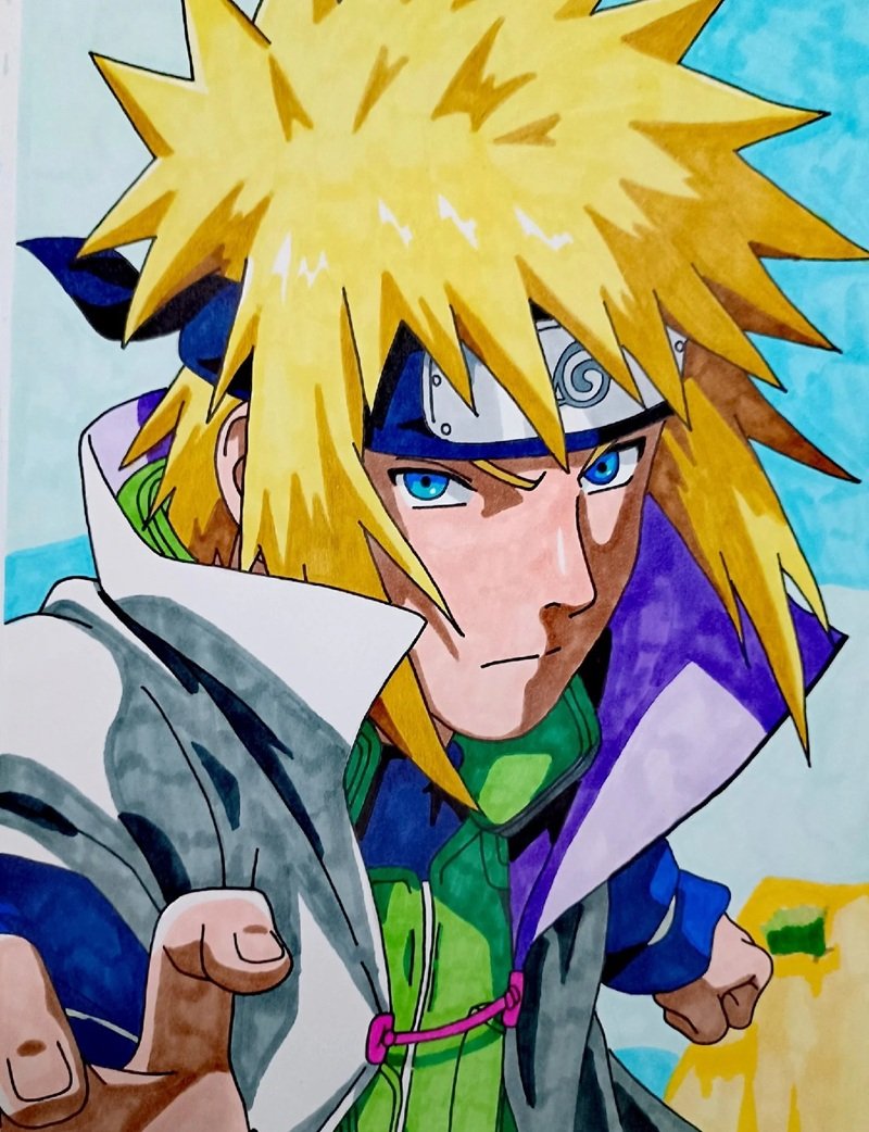 Tranh vẽ anime nam lạnh lùng cuốn hút