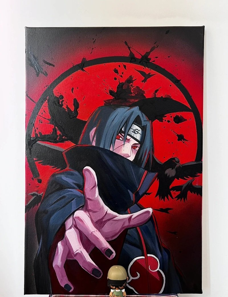 Tranh vẽ anime nam đầy cá tính