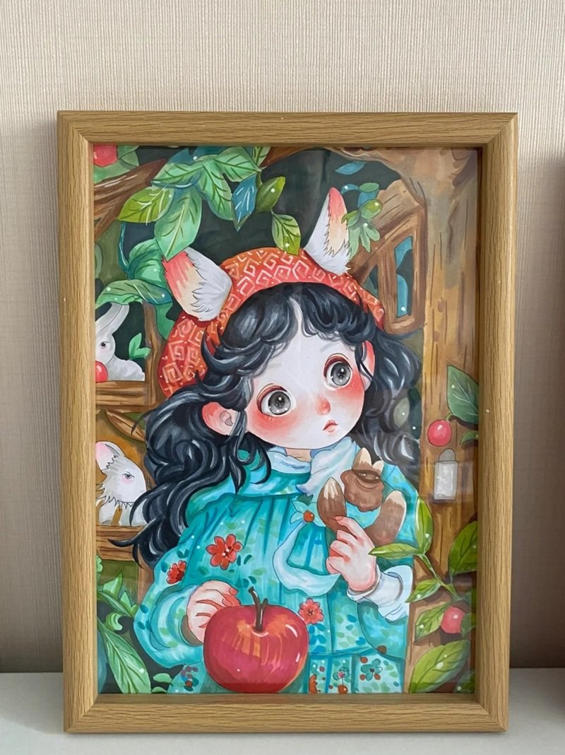 Hiện đại tranh vẽ chibi cute girl