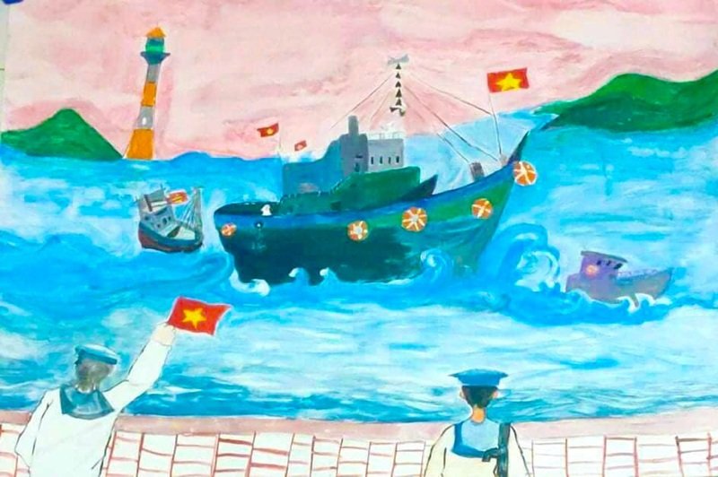 Ý tưởng tranh vẽ chủ quyền biển đảo Việt Nam