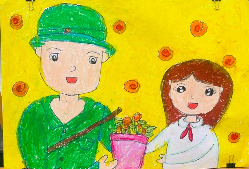 Cuốn hút tranh vẽ chủ quyền biển đảo Việt Nam