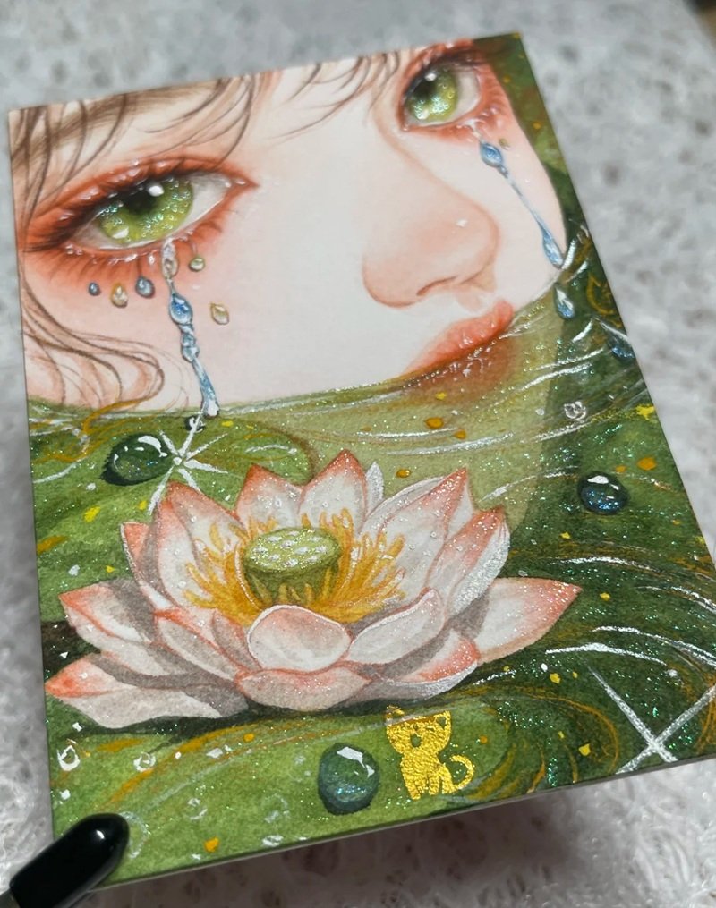 mái trường tranh vẽ đẹp