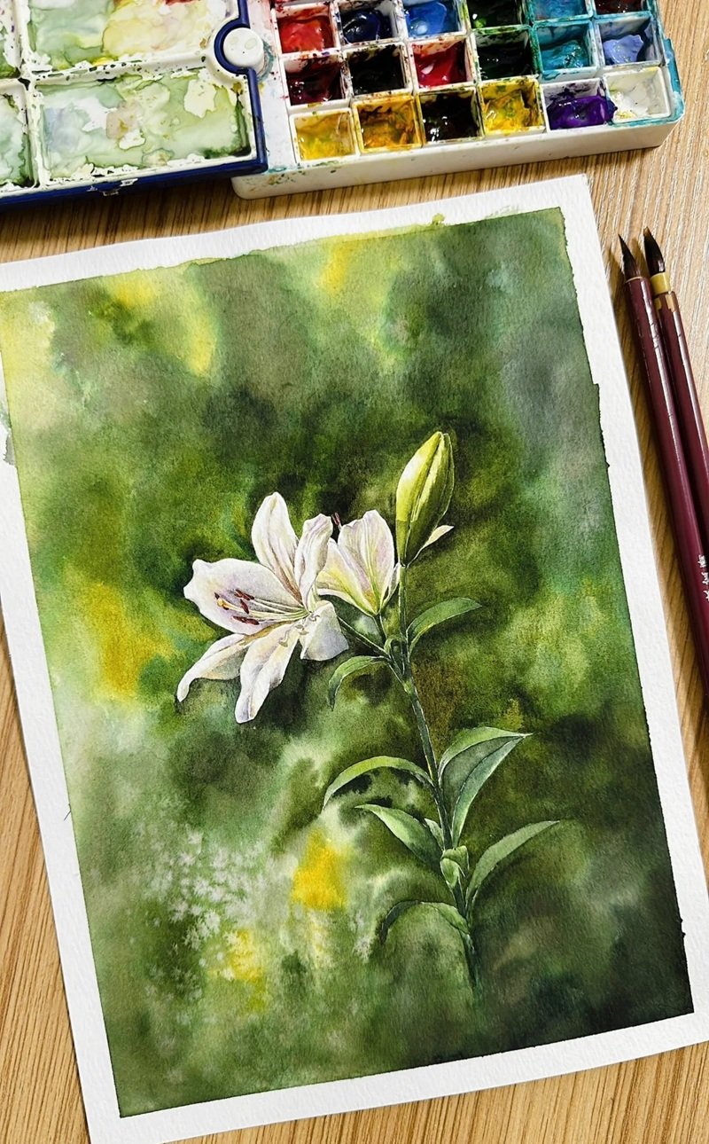màu chì tranh vẽ đẹp
