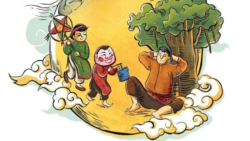 Ngắm tranh vẽ trung thu lung linh