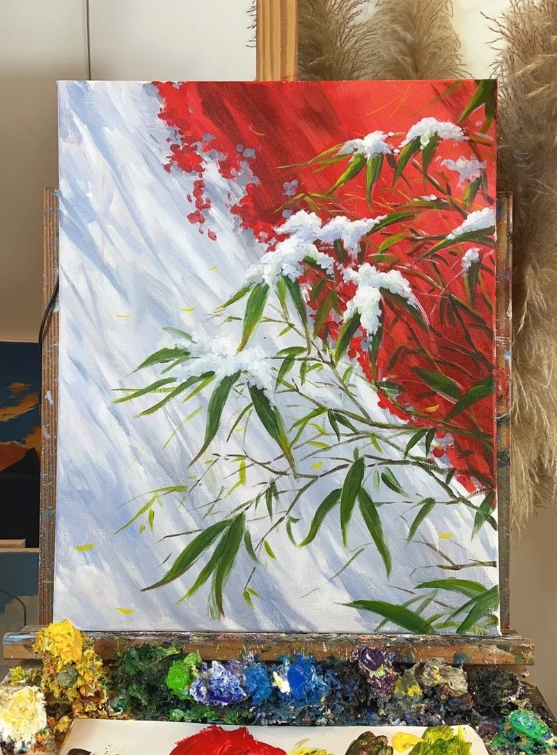 Tranh vẽ tự do sáng tạo cá tính