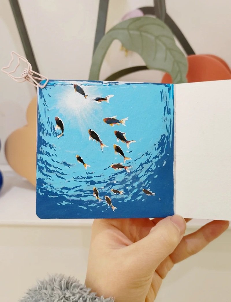 Tranh vẽ tự do đầy sức sống