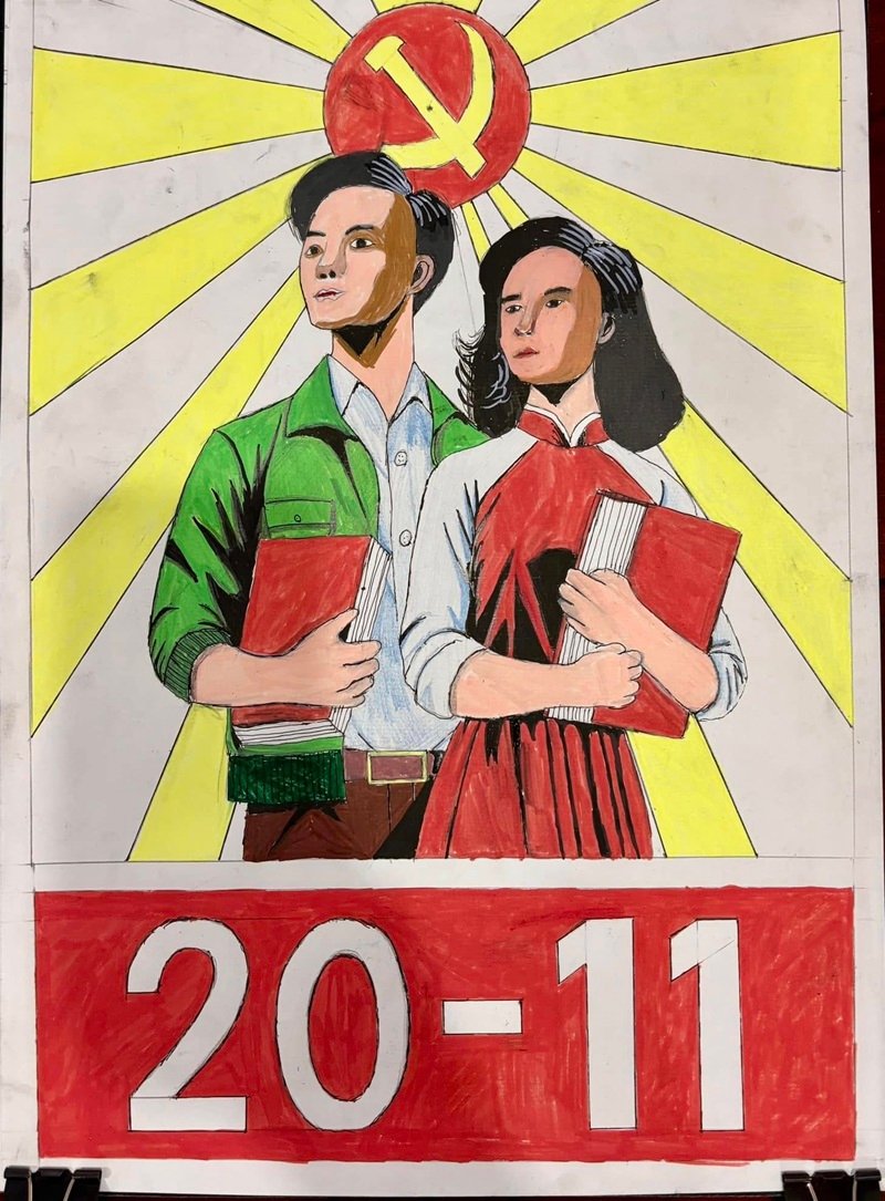 tranh vẽ về thầy cô 10