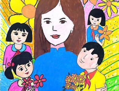 tranh vẽ về thầy cô 28