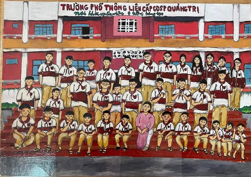tranh vẽ về thầy cô 4