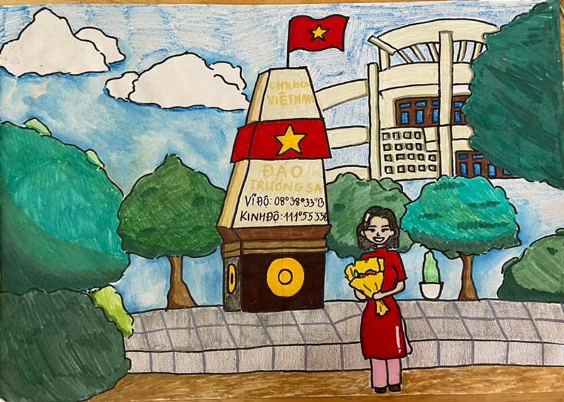 tranh vẽ về thầy cô 7