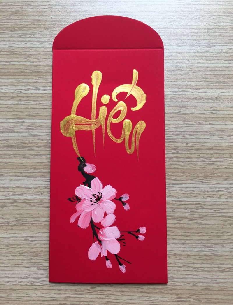 Hướng dẫn vẽ bao lì xì Tết đơn giản đẹp mắt