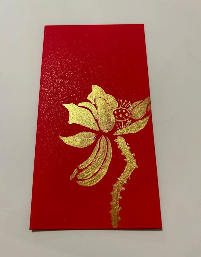 Vẽ bao lì xì hình con rồng may mắn