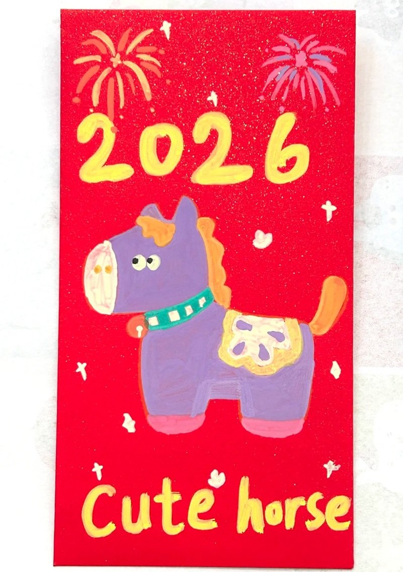 Mẫu vẽ bao lì xì Tết 2026 đẹp ý nghĩa
