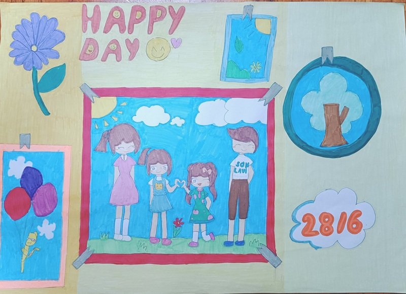 tranh gia đình ý nghĩa