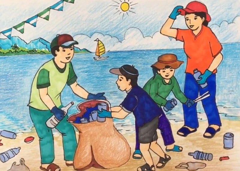 tranh bảo vệ môi trường 2