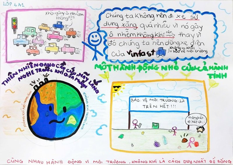 tranh bảo vệ môi trường 4