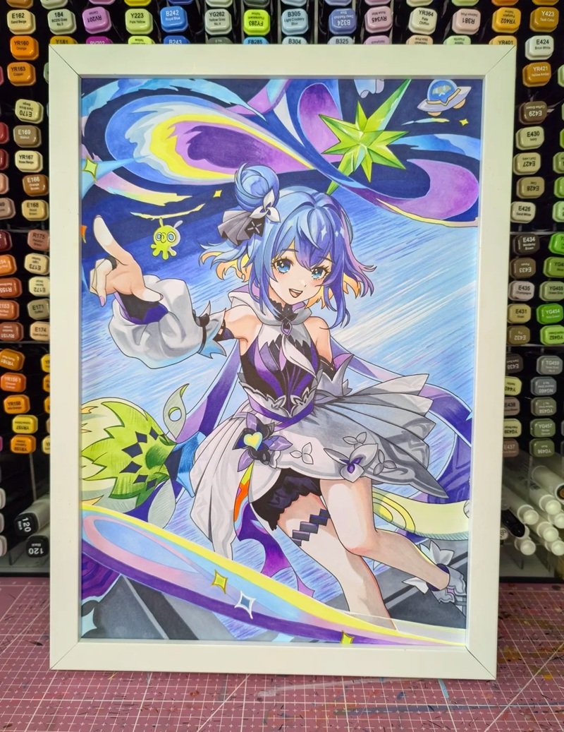 tranh vẽ anime 1