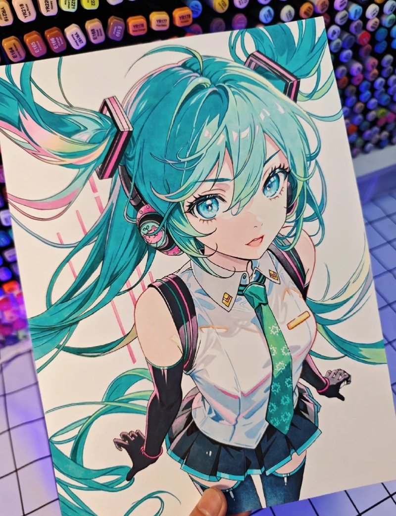 tranh vẽ anime 14