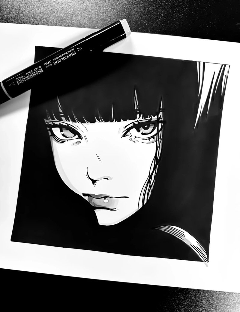 tranh vẽ anime 15