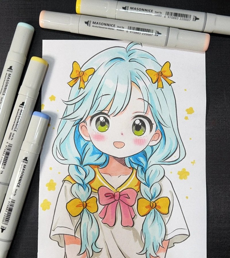 tranh vẽ anime 17